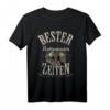 Bester Katzenvater aller Zeiten Katzenliebhaber Geschenk T-Shirt - Lustiges Retro-Katzenmotiv für Vatertag, Weihnachten & Katzenfans