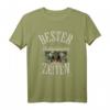Bester Katzenvater aller Zeiten Katzenliebhaber Geschenk T-Shirt - Lustiges Retro-Katzenmotiv für Vatertag, Weihnachten & Katzenfans