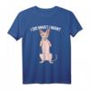 Don Sphynx Katze Mittelfinger T-Shirt – Lustiges Geschenk für Katzenliebhaber, Haarlose Katzen, Perfekt für Weihnachten & Geburtstag