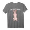 Don Sphynx Katze Mittelfinger T-Shirt – Lustiges Geschenk für Katzenliebhaber, Haarlose Katzen, Perfekt für Weihnachten & Geburtstag
