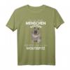 Mein Menschen Kostüm Bin ich ein Wolfsspitz - Halloween T-Shirt, perfektes Geschenk für Tierliebhaber und Familie