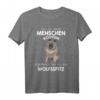 Mein Menschen Kostüm Bin ich ein Wolfsspitz - Halloween T-Shirt, perfektes Geschenk für Tierliebhaber und Familie