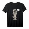 Sturer Wolfsspitz Keeshond T-Shirt – Lustiges Hundemotiv für Hundeliebhaber und Dickkopf-Hunde Fans