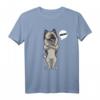 Sturer Wolfsspitz Keeshond T-Shirt – Lustiges Hundemotiv für Hundeliebhaber und Dickkopf-Hunde Fans