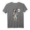 Sturer Wolfsspitz Keeshond T-Shirt – Lustiges Hundemotiv für Hundeliebhaber und Dickkopf-Hunde Fans