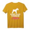Kerry Blue Terrier Mama T-Shirt - Klassisch geschnitten, doppelt genähter Saum für Hundeliebhaberinnen & Hundemütter