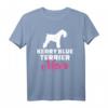 Kerry Blue Terrier Mama T-Shirt - Klassisch geschnitten, doppelt genähter Saum für Hundeliebhaberinnen & Hundemütter