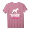 Kerry Blue Terrier Mama T-Shirt - Klassisch geschnitten, doppelt genähter Saum für Hundeliebhaberinnen & Hundemütter