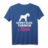 Kerry Blue Terrier Mama T-Shirt - Klassisch geschnitten, doppelt genähter Saum für Hundeliebhaberinnen & Hundemütter