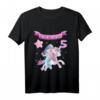 Kinder 5. Geburtstag T-Shirt mit Einhorn und Meerjungfrau – Süßes Geburtstagsoutfit für Mädchen ab 5 Jahren, perfekt für Kinderfest und Feier