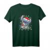 HapFrog Lilo & Stitch Weihnachts T-Shirt mit Tangle Lights Portrait - Festliches Disney Shirt für Weihnachten & Geburtstag