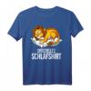 Offizielles Schlafshirt Löwe - Lustiges Geschenk zum HapFrog für Kinder, Frauen und Männer, perfekt für Morgenmuffel, Langschläfer und Löwenliebhaber