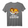 Offizielles Schlafshirt Löwe - Lustiges Geschenk zum HapFrog für Kinder, Frauen und Männer, perfekt für Morgenmuffel, Langschläfer und Löwenliebhaber