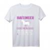 Mein Glück Mein Traum... Haflinger Haffi Mädchen Frauen T-Shirt – Perfektes Geschenk für Pferdeliebhaber, Reiter und Ponysport-Fans