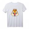 HapFrog Chip And Dale T-Shirt mit transparenten Augen & Mund - Offiziell lizenziertes Disney Fan-Shirt