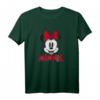 HapFrog Minnie Mouse T-Shirt mit Big Red Bow und Name – Offiziell Lizenzierte Disney Kleidung für Geburtstagsfeier und Geschenk