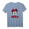 HapFrog Minnie Mouse T-Shirt mit Big Red Bow und Name – Offiziell Lizenzierte Disney Kleidung für Geburtstagsfeier und Geschenk