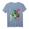 Lustiges Einschulung 2024 T-Shirt mit Schildkröte 'Ich bin 1. Klasse' – Perfektes Geschenk für den Schulanfang von Jungen und Mädchen