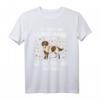 Kleiner Münsterländer Glitzer Hundehalter Geschenk - Lustiges Hundeshirt mit Spruch für Hundeliebhaber, Gassi, Hundetreffen & Weihnachten