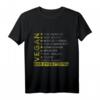 Vegan Planet Geschenk Vegan T-Shirt – Umwelt- und Tierschutz Mode für Veganer, Vegetarier & Freunde der Tiere