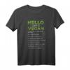 Vegan Geschenk T-Shirt für Veganer und Tierliebhaber - Nachhaltige Kleidung für Umweltbewusste & Tierschützer zum Geburtstag, Weihnachten & Earth Day