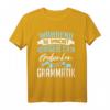 HapFrog Grammatik T-Shirt - Lustiges Geschenk für Lehrer, Germanistik-Studenten & Sprachliebhaber zum Geburtstag & Weihnachten