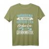 HapFrog Grammatik T-Shirt - Lustiges Geschenk für Lehrer, Germanistik-Studenten & Sprachliebhaber zum Geburtstag & Weihnachten