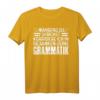 Während Du Sprichst Korrigiere In Gedanken Deine Grammatik T-Shirt – Lustiges Geschenk für Lehrer, Sprachliebhaber und Humorvolle Anlässe