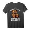 Lustiges Halloween T-Shirt mit Spruch 'Du bist lustig dich töte ich zuletzt' – Humorvolles Sarkasmus-Shirt für Horror- und Monster-Fans