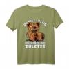 Lustiges Halloween T-Shirt mit Spruch 'Du bist lustig dich töte ich zuletzt' – Humorvolles Sarkasmus-Shirt für Horror- und Monster-Fans