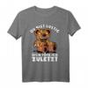 Lustiges Halloween T-Shirt mit Spruch 'Du bist lustig dich töte ich zuletzt' – Humorvolles Sarkasmus-Shirt für Horror- und Monster-Fans