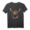 Schottisches Hochlandrind Highland Rind Landwirt Geschenk T-Shirt - Perfektes Geschenk für Tierliebhaber, Züchter & Landwirte