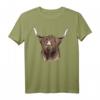 Schottisches Hochlandrind Highland Rind Landwirt Geschenk T-Shirt - Perfektes Geschenk für Tierliebhaber, Züchter & Landwirte