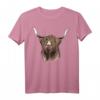 Schottisches Hochlandrind Highland Rind Landwirt Geschenk T-Shirt - Perfektes Geschenk für Tierliebhaber, Züchter & Landwirte