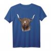 Schottisches Hochlandrind Highland Rind Landwirt Geschenk T-Shirt - Perfektes Geschenk für Tierliebhaber, Züchter & Landwirte