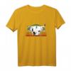 Highlander Kuh Retro Vintage T-Shirt – Schottisches Kuh-Motiv als Geschenkidee für Bauern und Tierliebhaber