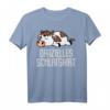 Offizielles Schlafshirt Pyjama Nachthemd Kuh Kalb Geschenk – Lustiges Schlafoutfit für Damen und Herren, perfekt für Langschläfer & Morgenmuffel