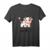 Lustiges Kuh T-Shirt mit Muht – Mutiges Tiermotiv für Tierliebhaber und Fans humorvoller Sprüche