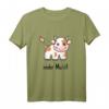 Lustiges Kuh T-Shirt mit Muht – Mutiges Tiermotiv für Tierliebhaber und Fans humorvoller Sprüche