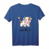 Lustiges Kuh T-Shirt mit Muht – Mutiges Tiermotiv für Tierliebhaber und Fans humorvoller Sprüche