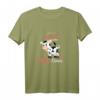 Mädchen liebt Kühe T-Shirt - Bauernhof Geschenk für Kinder, Kuh Cows Loves Kinder, Klassisch geschnitten
