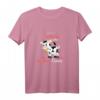 Mädchen liebt Kühe T-Shirt - Bauernhof Geschenk für Kinder, Kuh Cows Loves Kinder, Klassisch geschnitten