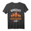 Verrückte Hochlandrind Lady Landwirtin T-Shirt – Lustiges Geschenk für Bäuerinnen, Hochlandrind Liebhaberinnen & Frauen auf dem Bauernhof