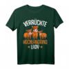 Verrückte Hochlandrind Lady Landwirtin T-Shirt – Lustiges Geschenk für Bäuerinnen, Hochlandrind Liebhaberinnen & Frauen auf dem Bauernhof