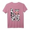 Ich liebe Kühe T-Shirt - Süßes Kuh Liebhaber T-Shirt für Tier- und Bauernliebhaber, perfektes Geschenk