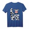 Ich liebe Kühe T-Shirt - Süßes Kuh Liebhaber T-Shirt für Tier- und Bauernliebhaber, perfektes Geschenk