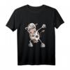Coole Dab Dance Kuh T-Shirt – Lustiges Comic Style Tierfunshirt für Kinder, Jugendliche und Erwachsene als Geschenk zum Geburtstag oder Weihnachten