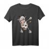 Coole Dab Dance Kuh T-Shirt – Lustiges Comic Style Tierfunshirt für Kinder, Jugendliche und Erwachsene als Geschenk zum Geburtstag oder Weihnachten