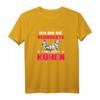 Ich Bin Die Verrückte Mit Den Kühen Landwirt T-Shirt – Lustiges Kuh Motiv für Rinderzüchter, Bauern und landwirtschaftliche Geschenke zu Weihnachten oder Geburtstag