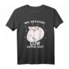 My Official Cow Napping Shirt - Lustiges Schlafshirt für Damen, Herren & Kinder, Kuh Geschenk für Tierliebhaber & Naptime
